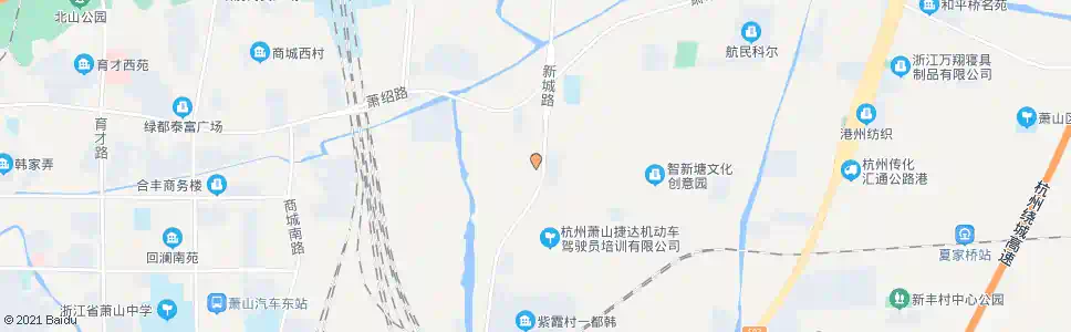杭州西许村_公交站地图_杭州公交_妙搜公交查询2025