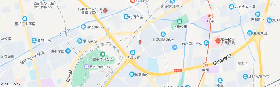 杭州人民大道世纪大道口_公交站地图_杭州公交_妙搜公交查询2025