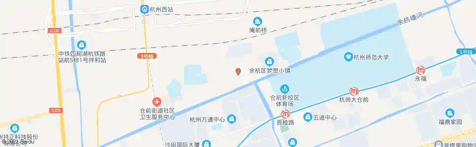 杭州章太炎故居北_公交站地图_杭州公交_妙搜公交查询2025