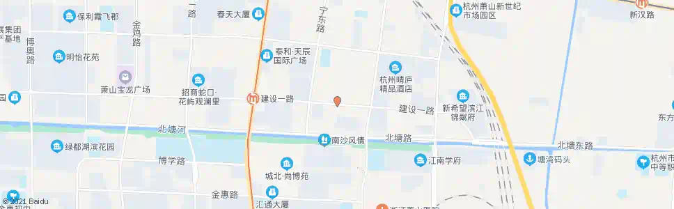 杭州开发区小商品市场_公交站地图_杭州公交_妙搜公交查询2025