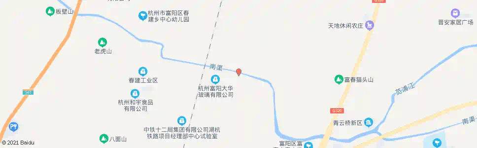 杭州杨梅山路口_公交站地图_杭州公交_妙搜公交查询2025