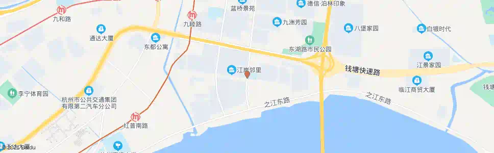 杭州杭乔路旺杨街口_公交站地图_杭州公交_妙搜公交查询2025