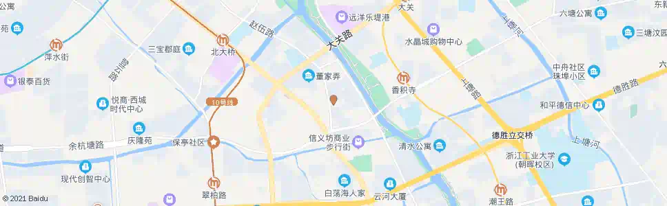 杭州荷花塘碧荷路口_公交站地图_杭州公交_妙搜公交查询2025