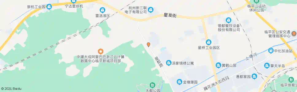 杭州星都路星灵路口_公交站地图_杭州公交_妙搜公交查询2025