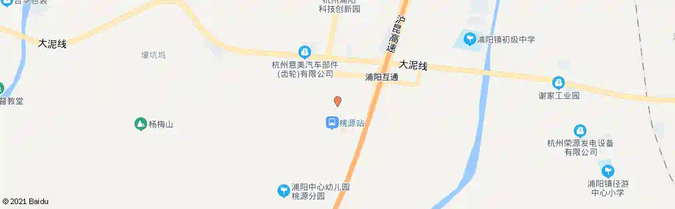 杭州山前许_公交站地图_杭州公交_妙搜公交查询2025