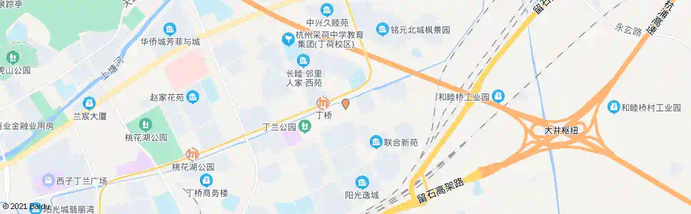 杭州后珠南苑_公交站地图_杭州公交_妙搜公交查询2025