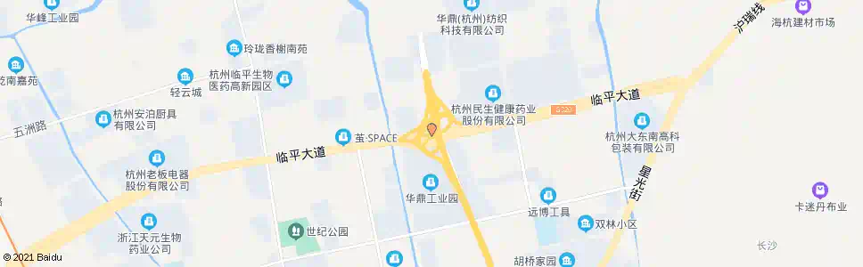 杭州中杭建材市场_公交站地图_杭州公交_妙搜公交查询2025