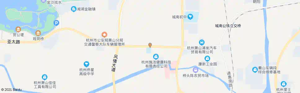 杭州赵家墩_公交站地图_杭州公交_妙搜公交查询2025