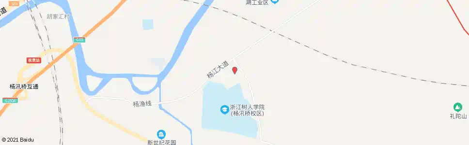杭州展望村_公交站地图_杭州公交_妙搜公交查询2025