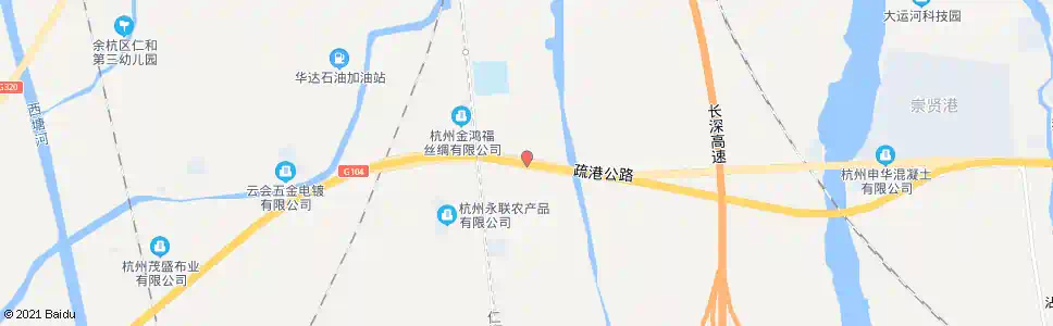 杭州鱼家坝_公交站地图_杭州公交_妙搜公交查询2025