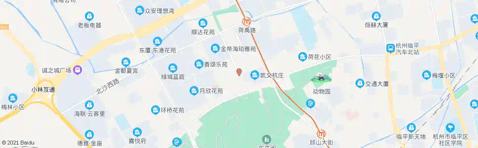 杭州雨荷路映荷路口_公交站地图_杭州公交_妙搜公交查询2025