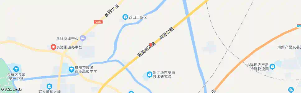 杭州许家坝_公交站地图_杭州公交_妙搜公交查询2025