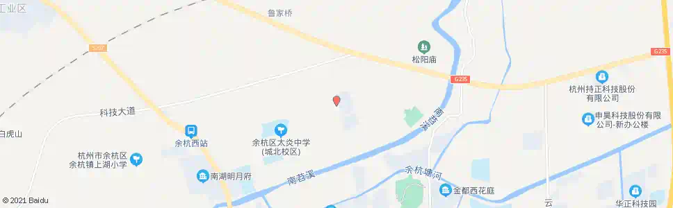 杭州禹航大桥北_公交站地图_杭州公交_妙搜公交查询2025