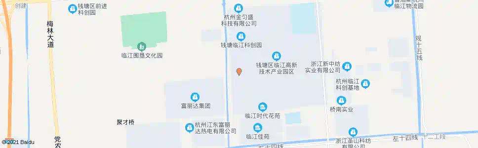杭州农二场场部_公交站地图_杭州公交_妙搜公交查询2025