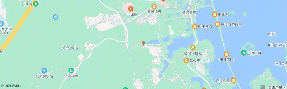 杭州上茅家埠_公交站地图_杭州公交_妙搜公交查询2025