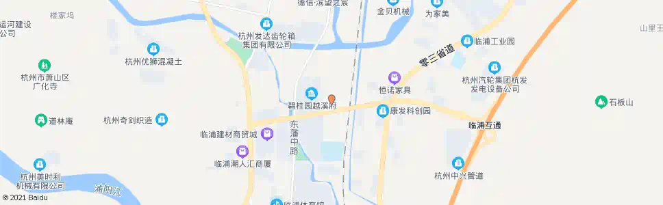 杭州临浦派出所_公交站地图_杭州公交_妙搜公交查询2025