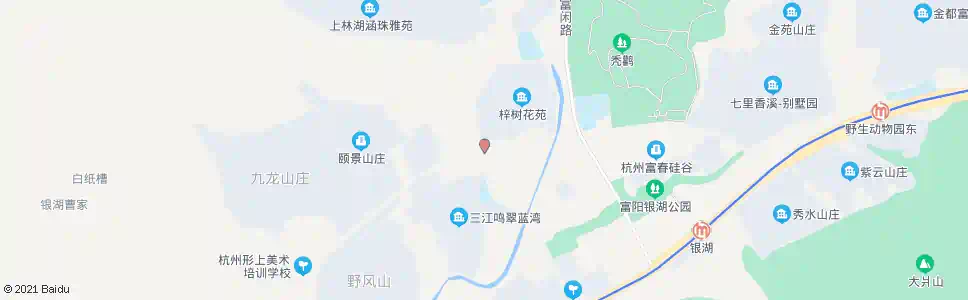 杭州上林湖(九龙大道)_公交站地图_杭州公交_妙搜公交查询2025