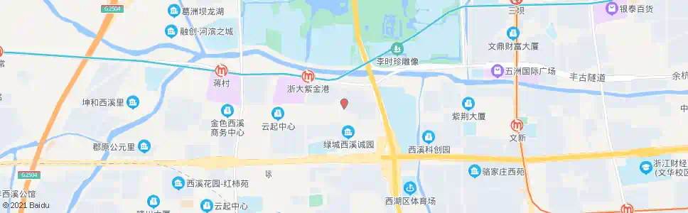 杭州王家塘_公交站地图_杭州公交_妙搜公交查询2025