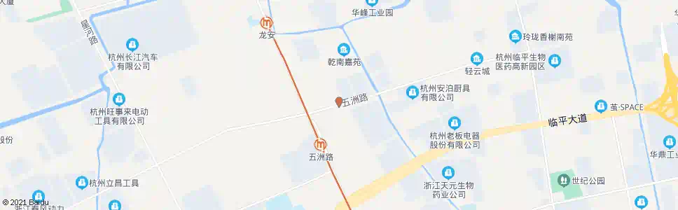 杭州长宁路口_公交站地图_杭州公交_妙搜公交查询2025