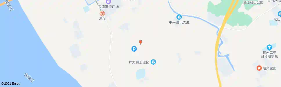 杭州浦沿公交停车场东_公交站地图_杭州公交_妙搜公交查询2025