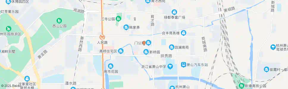 杭州黄河浜_公交站地图_杭州公交_妙搜公交查询2025