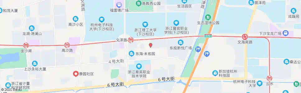 杭州九号路四号大街口_公交站地图_杭州公交_妙搜公交查询2025