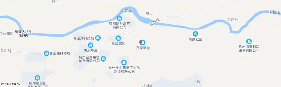 杭州圣塘头_公交站地图_杭州公交_妙搜公交查询2025