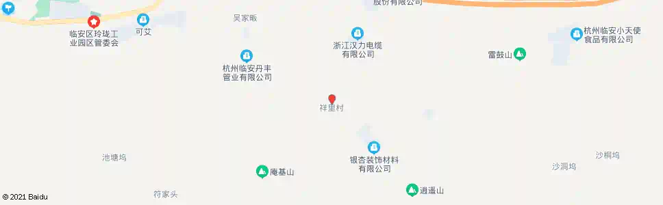 杭州祥里_公交站地图_杭州公交_妙搜公交查询2025
