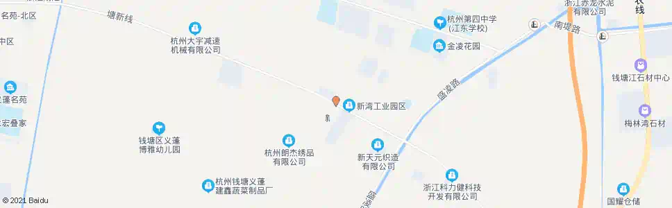 杭州新建路口_公交站地图_杭州公交_妙搜公交查询2025