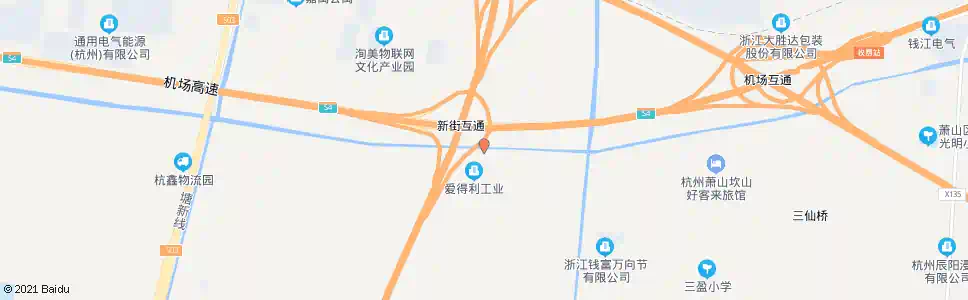 杭州沿江村委_公交站地图_杭州公交_妙搜公交查询2025