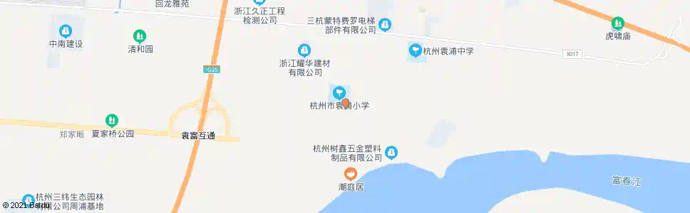 杭州双浦镇政府_公交站地图_杭州公交_妙搜公交查询2025