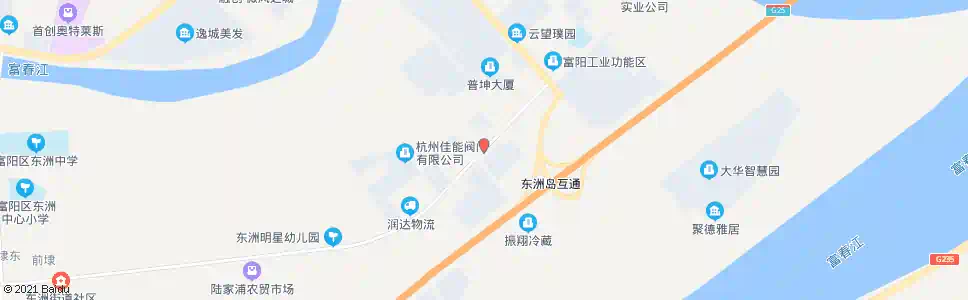 杭州建华村东口_公交站地图_杭州公交_妙搜公交查询2025