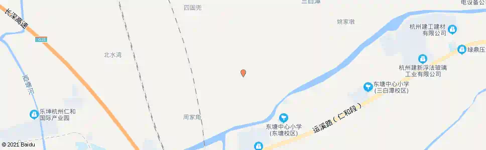 杭州黄家墩路口_公交站地图_杭州公交_妙搜公交查询2025