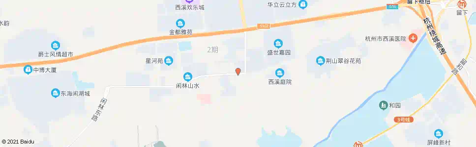 杭州黄泥坞_公交站地图_杭州公交_妙搜公交查询2025