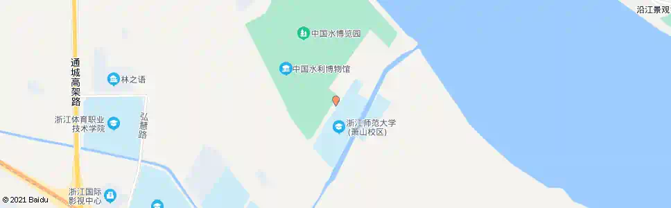 杭州浙师大萧山校区_公交站地图_杭州公交_妙搜公交查询2025