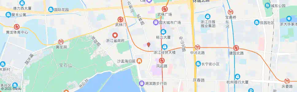 杭州江山弄_公交站地图_杭州公交_妙搜公交查询2025