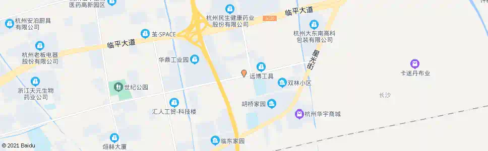 杭州北沙路新天路口_公交站地图_杭州公交_妙搜公交查询2025