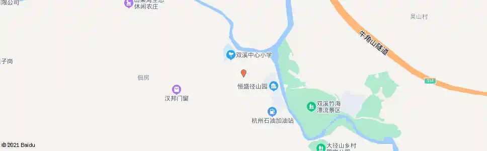 杭州双溪卫生院_公交站地图_杭州公交_妙搜公交查询2025