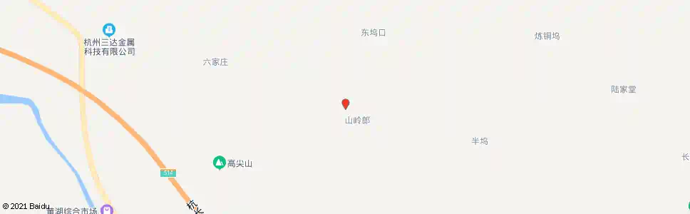杭州山岭廊_公交站地图_杭州公交_妙搜公交查询2025