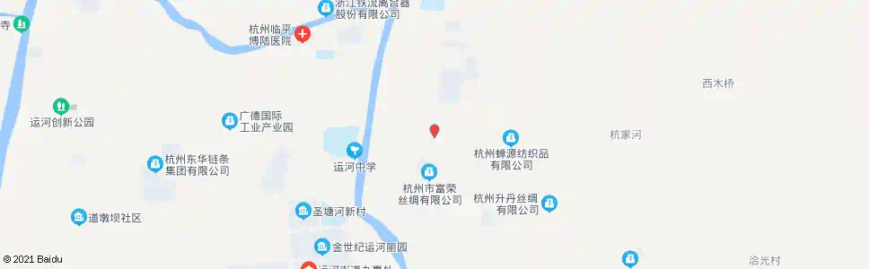 杭州螺蛳桥南_公交站地图_杭州公交_妙搜公交查询2025