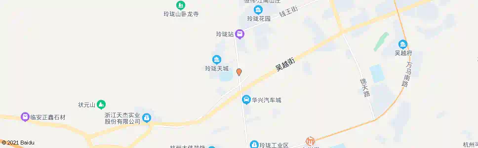 杭州玲珑造纸厂_公交站地图_杭州公交_妙搜公交查询2025