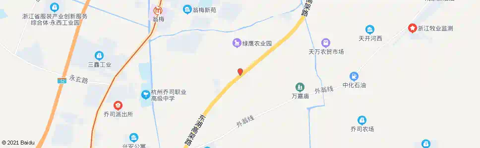 杭州闵介桥(东湖南路)_公交站地图_杭州公交_妙搜公交查询2025