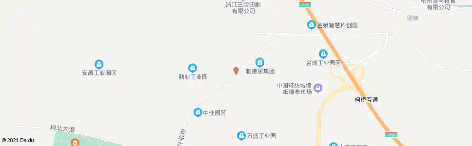 杭州安华路梅林路口_公交站地图_杭州公交_妙搜公交查询2025