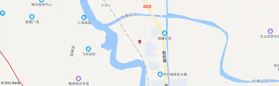 杭州小陈家_公交站地图_杭州公交_妙搜公交查询2025
