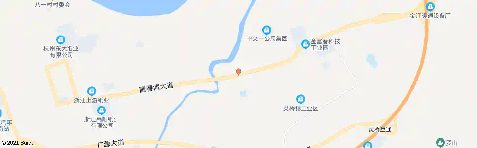杭州沙婆桥_公交站地图_杭州公交_妙搜公交查询2025