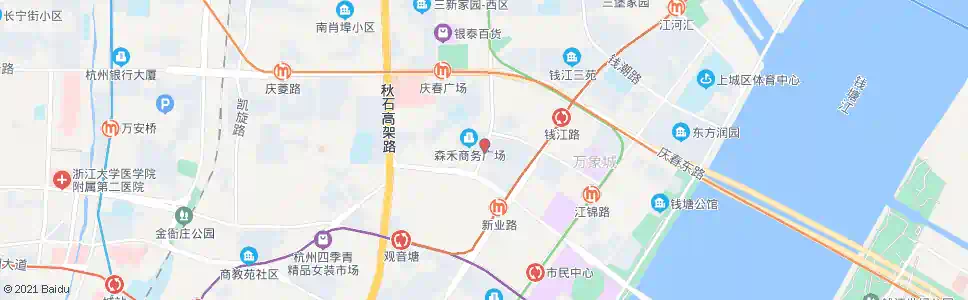 杭州乌龙庙_公交站地图_杭州公交_妙搜公交查询2025