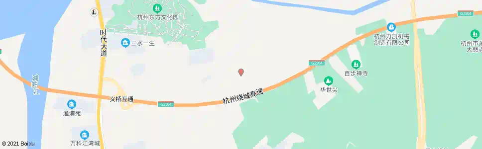 杭州横筑塘_公交站地图_杭州公交_妙搜公交查询2025