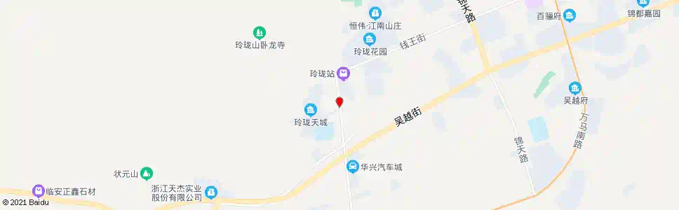 杭州大畈地_公交站地图_杭州公交_妙搜公交查询2025