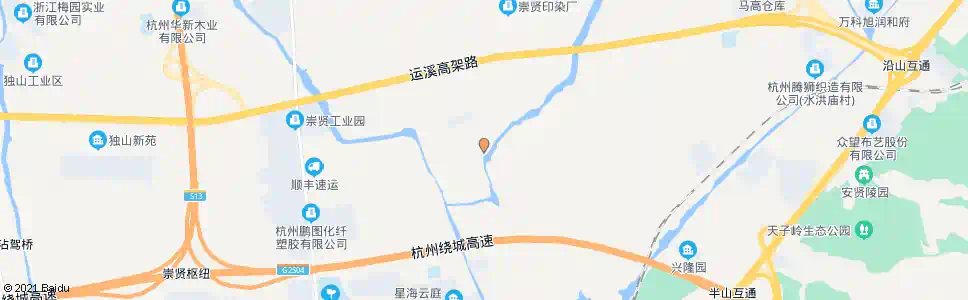 杭州茭白市场_公交站地图_杭州公交_妙搜公交查询2025
