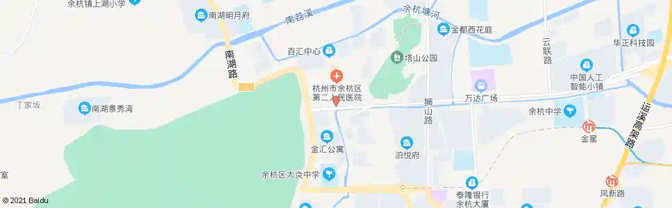杭州南安社区_公交站地图_杭州公交_妙搜公交查询2025